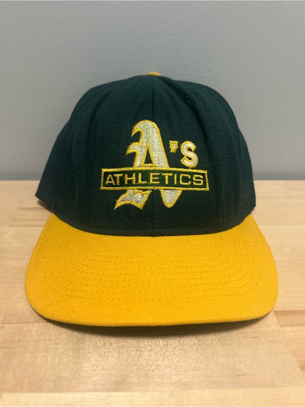 Oakland Athletics Nutmeg Vintage Snapback Green UV